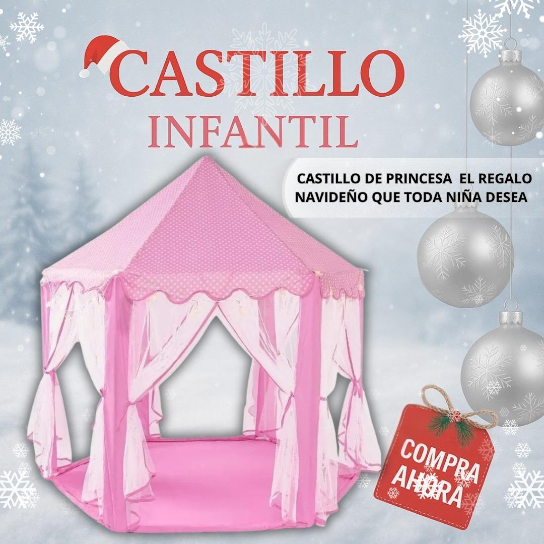 Castillo de Princesas con Luces NAVIDAD